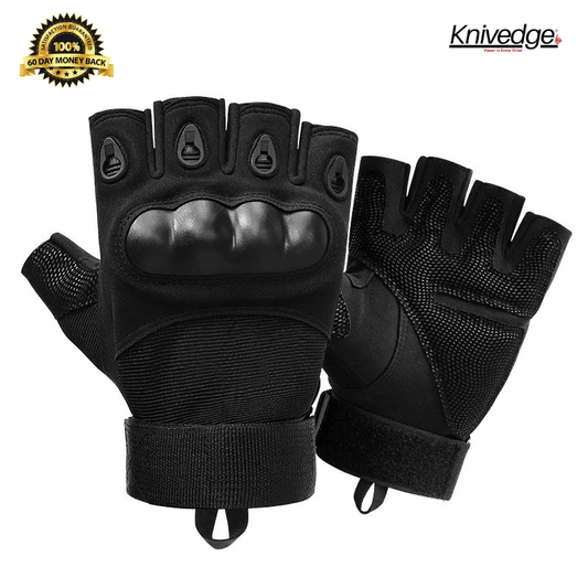 Knivedge™ Tactical Half-Finger Gloves