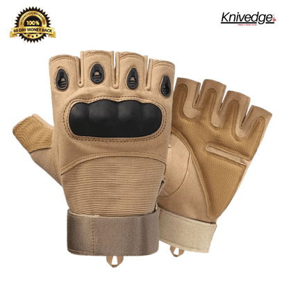 Knivedge™ Tactical Half-Finger Gloves