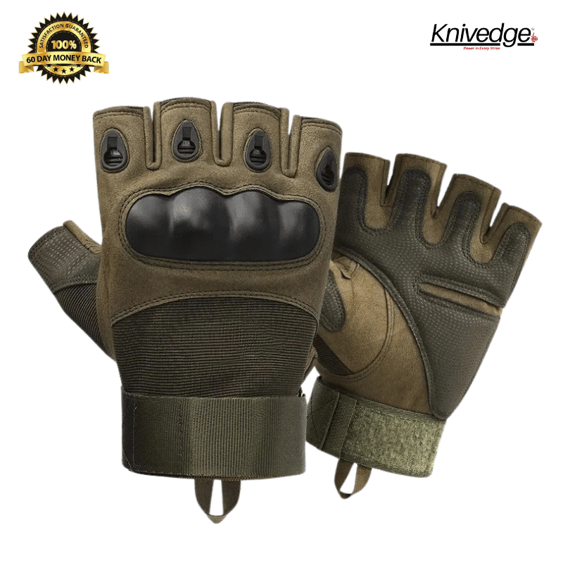 Knivedge™ Tactical Half-Finger Gloves